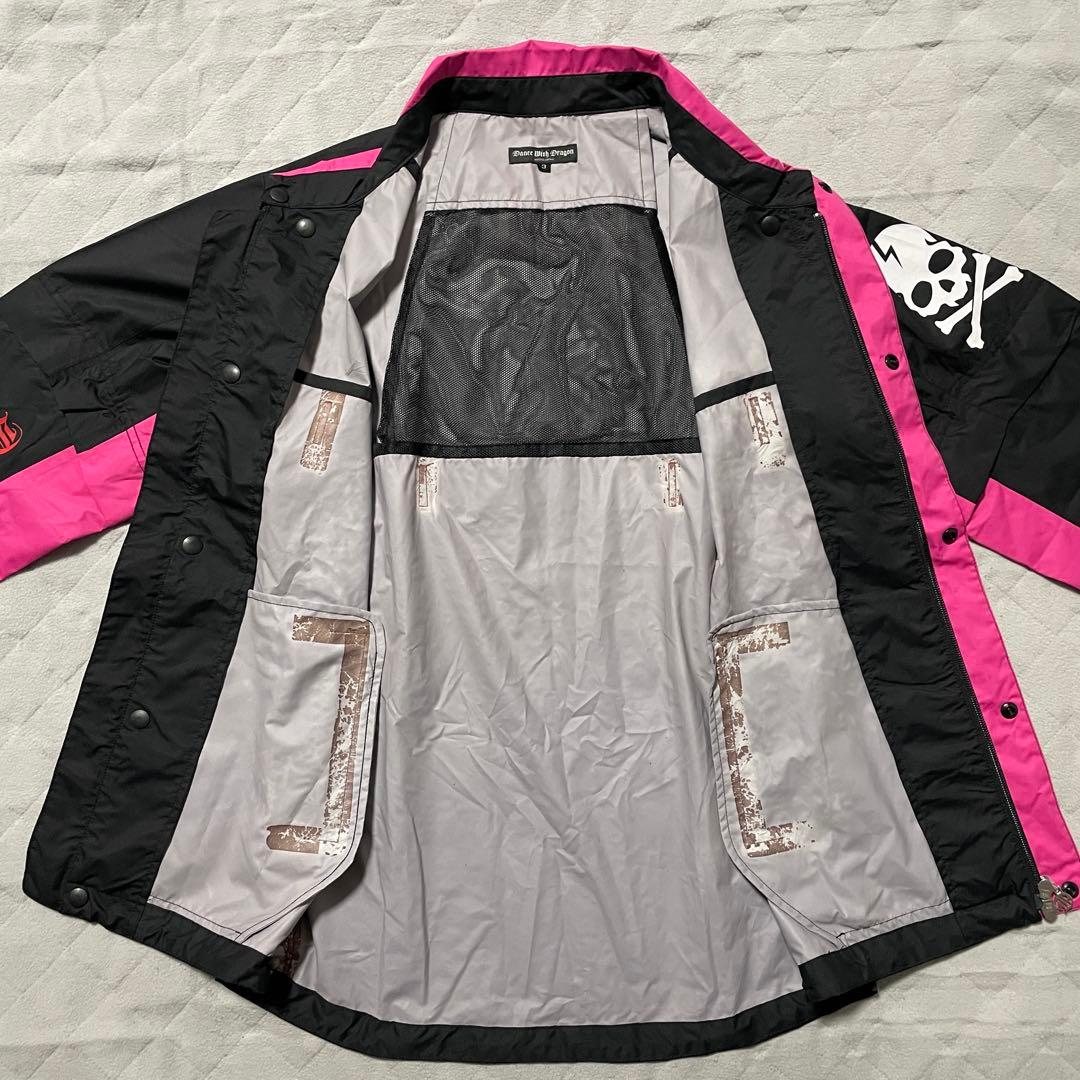 ●ダンスウィズドラゴン●レインウェア ナイロンジャケット ナイロンパンツ ゴルフ