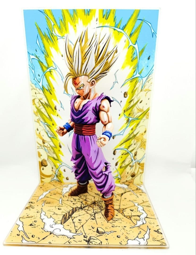 msp ドラゴンボール スーパーサイヤ人2 孫悟飯 フィギュア リペイント