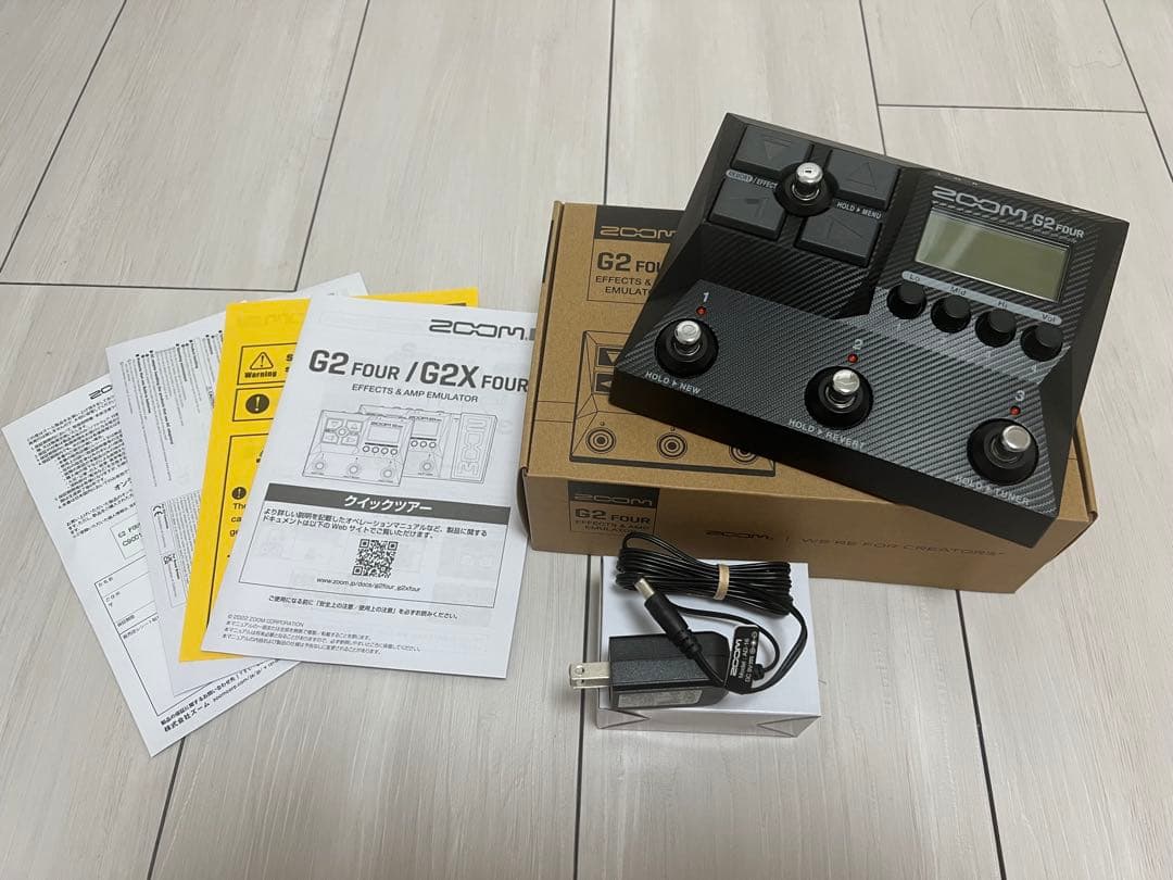 【未使用級】ZOOM G2 FOUR ギターエフェクター