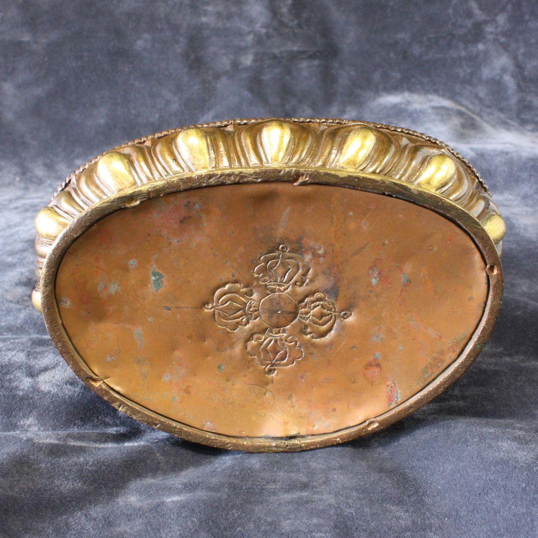 白多羅菩薩像（ホワイトターラ) 銅製鍍金仕上げ