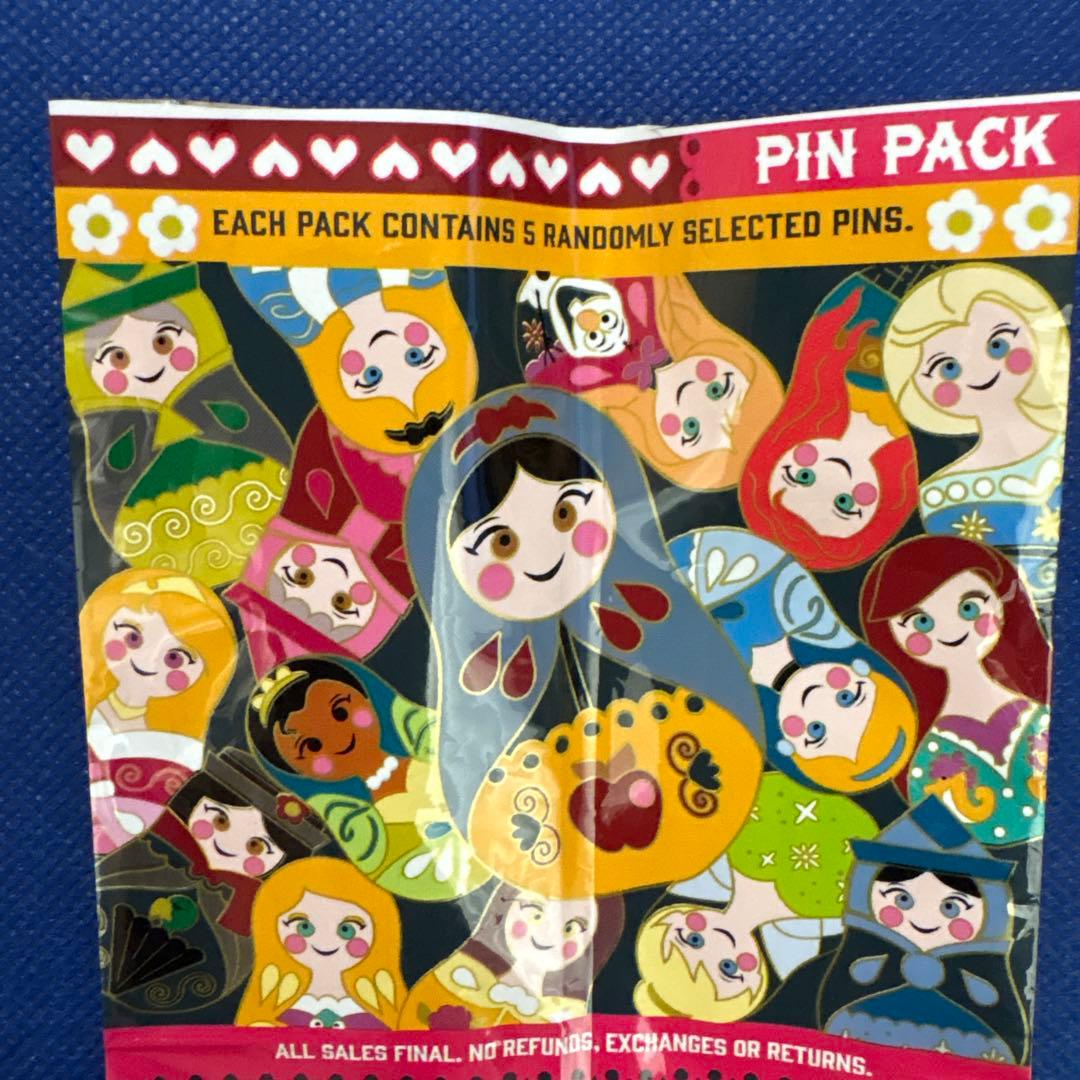 ディズニー　ピンバッチ　プリンセス　マトリョシカ　ハワイ　アウラニ ディズニー