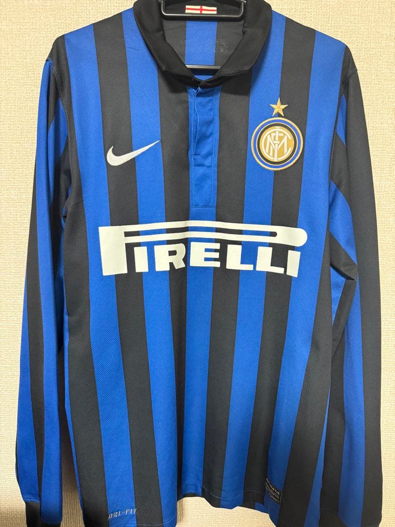 2011/2012NIKEインテルオーセンティック長袖ユニフォーム