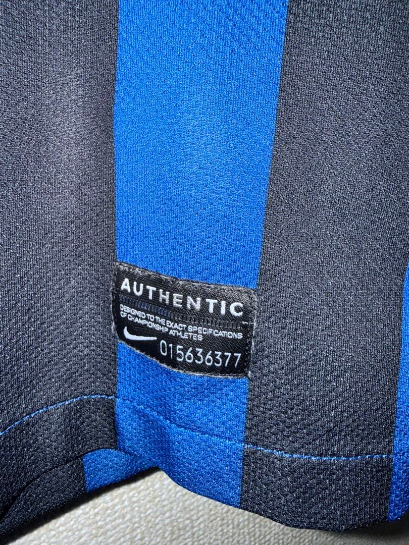 2011/2012NIKEインテルオーセンティック長袖ユニフォーム