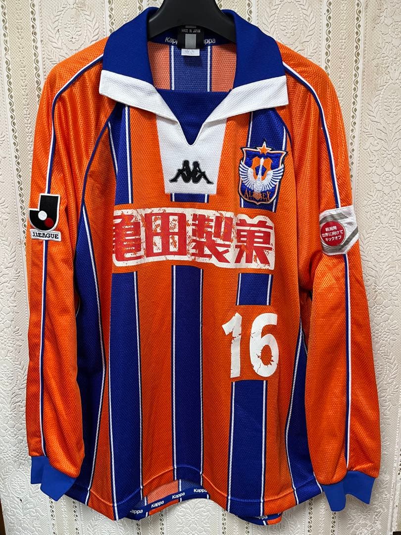 アルビレックス新潟　ユニフォーム　長袖　kappa カッパ　Jリーグ　サッカー