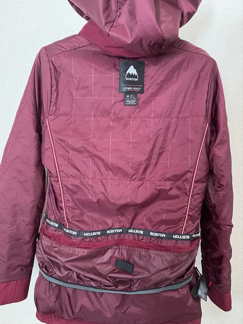 BURTON LIVINGLINING ジャケット M バーガンディ