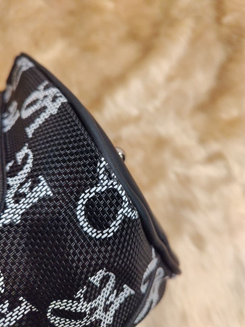 良品✦マークアンドロナ★25年春夏メッシュゴルフラウンドカートバッグ✦ブラック