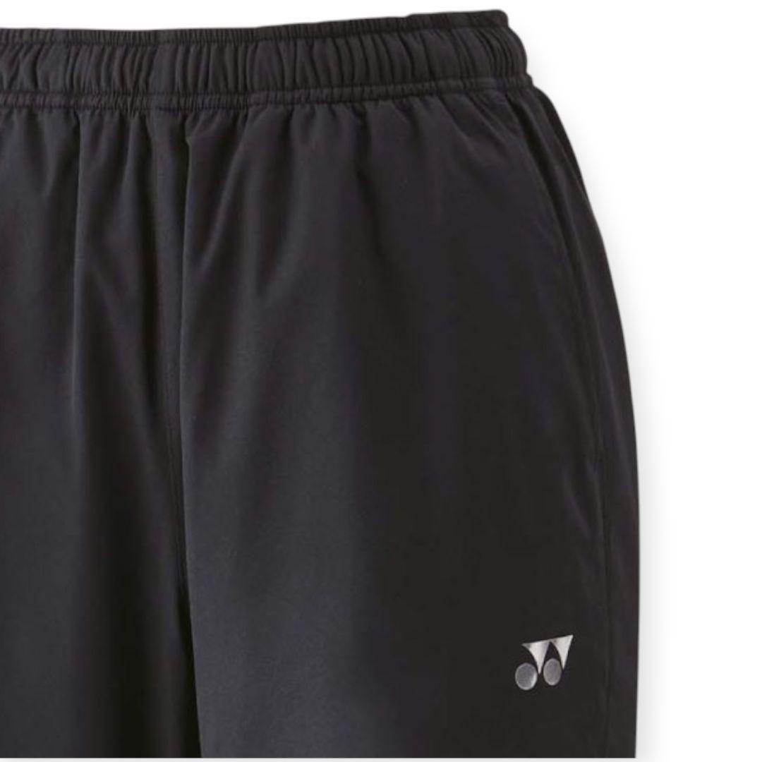 【新品】YONEX レディース ユニ裏地付ウィンドウォーマーパンツ ブラック M