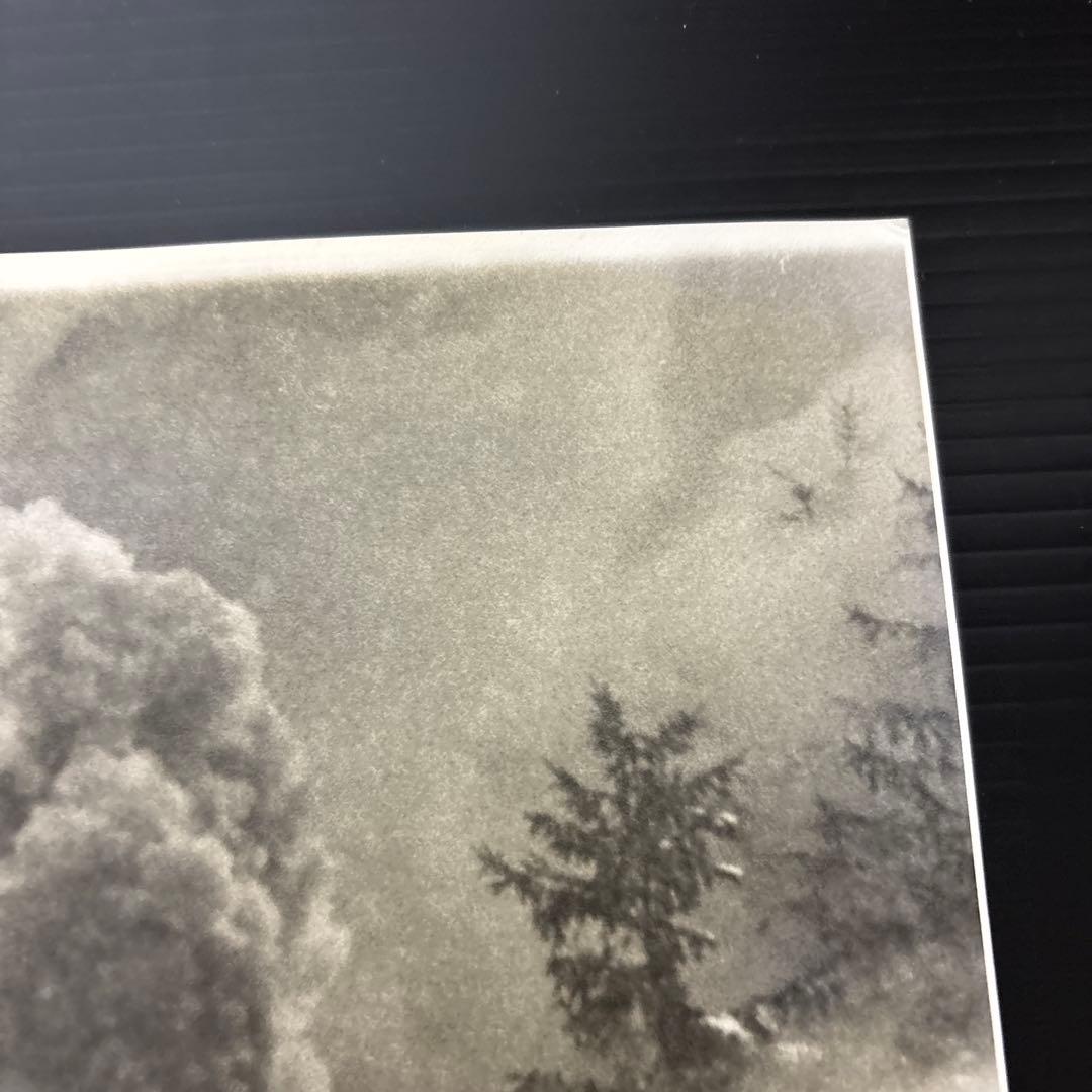 蒸気機関車 雪中走行 モノクロ写真