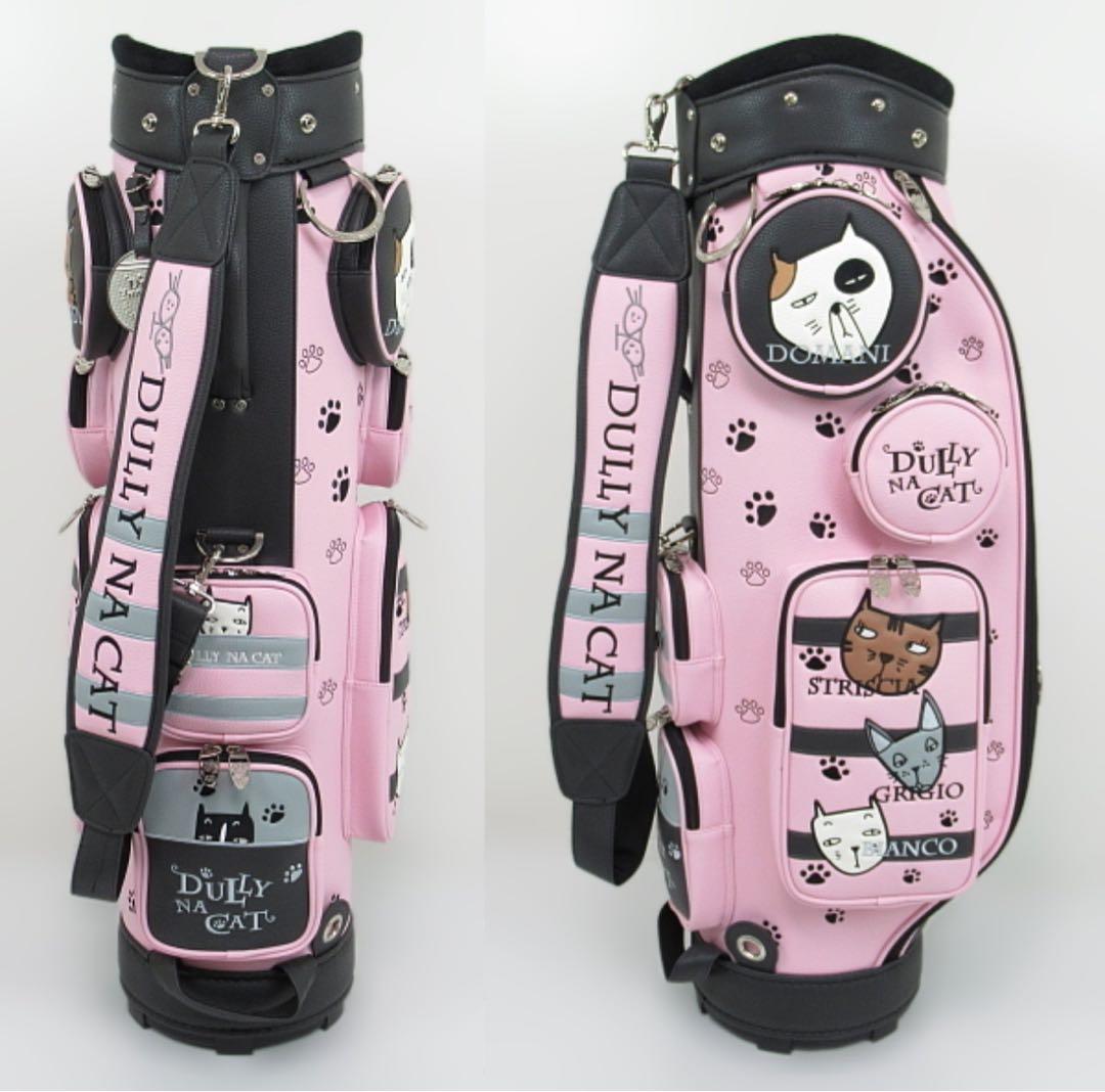 【新品】ダリーナキャット キャディバッグ　DN-CB03 ピンク 可愛いい