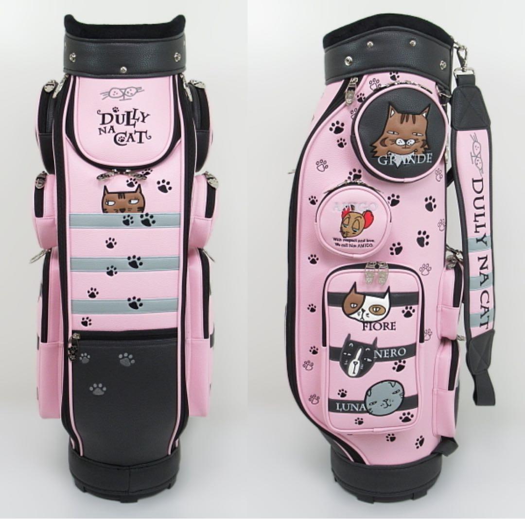 【新品】ダリーナキャット キャディバッグ　DN-CB03 ピンク 可愛いい
