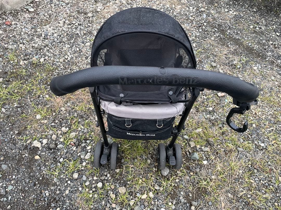 Mercedes-Benz ペットカート 黒 デニム風