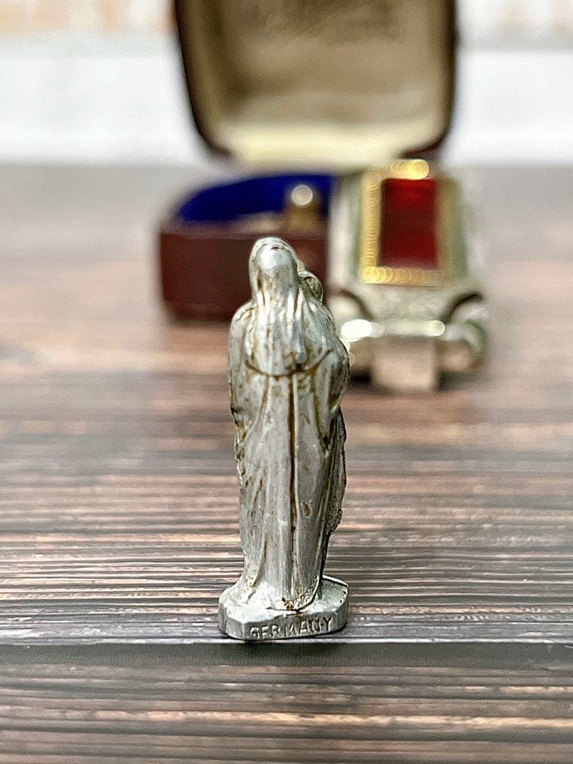 レア　貴重　アンティーク　聖母マリア　ミニマリア像　握りマリア　キリスト