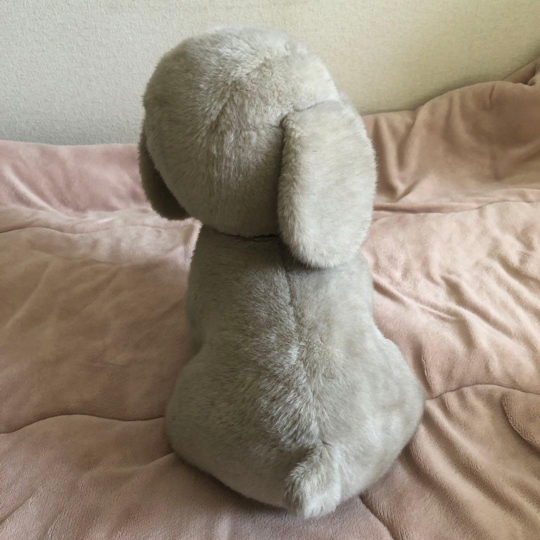 昭和レトロ　ヴィンテージ うめ吉　お座りポーズ　ぬいぐるみ　4コセット 中古品