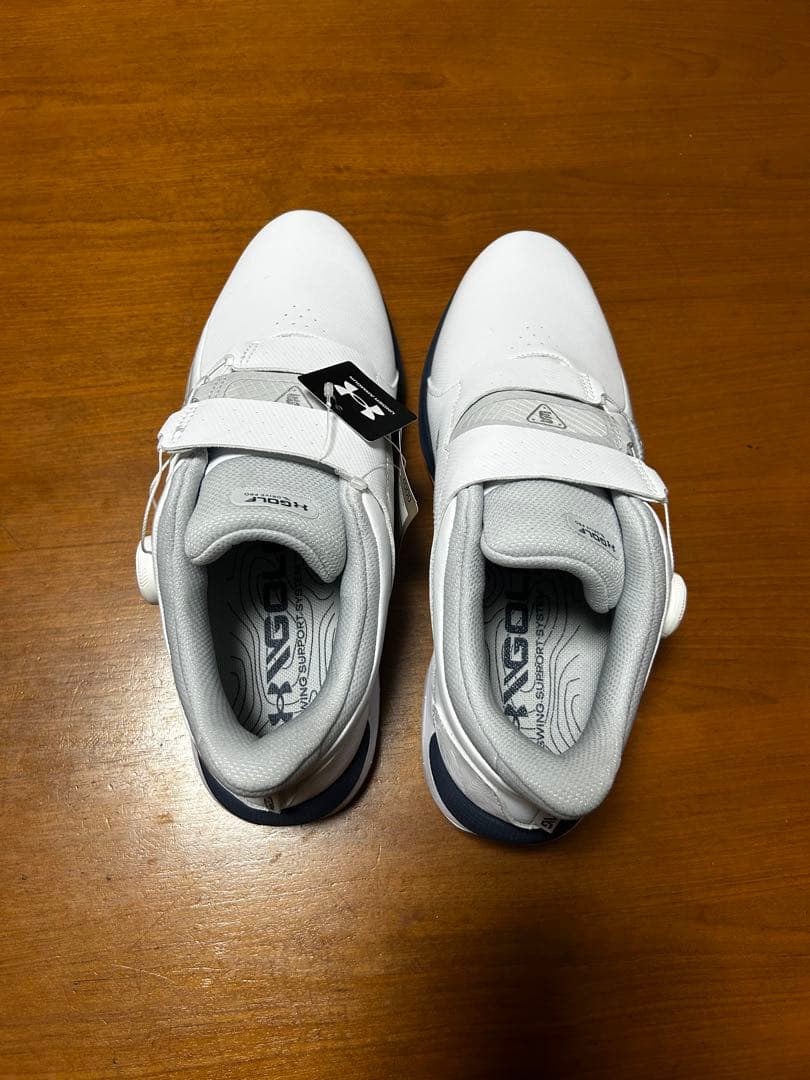 Under Armour H-GOLF ホワイト ゴルフシューズ