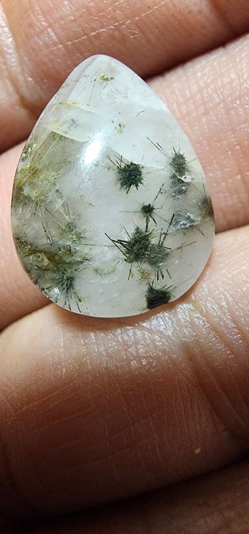 超レア♤ホランド鉱星状インクルージョン入り研磨済み水晶　3セット