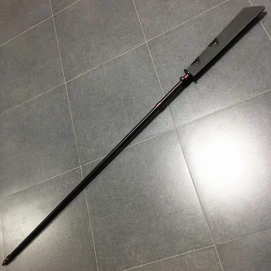 魏廷長柄戦刀、20230650 古兵器 武具　刀装具　日本刀　模造刀 長尺