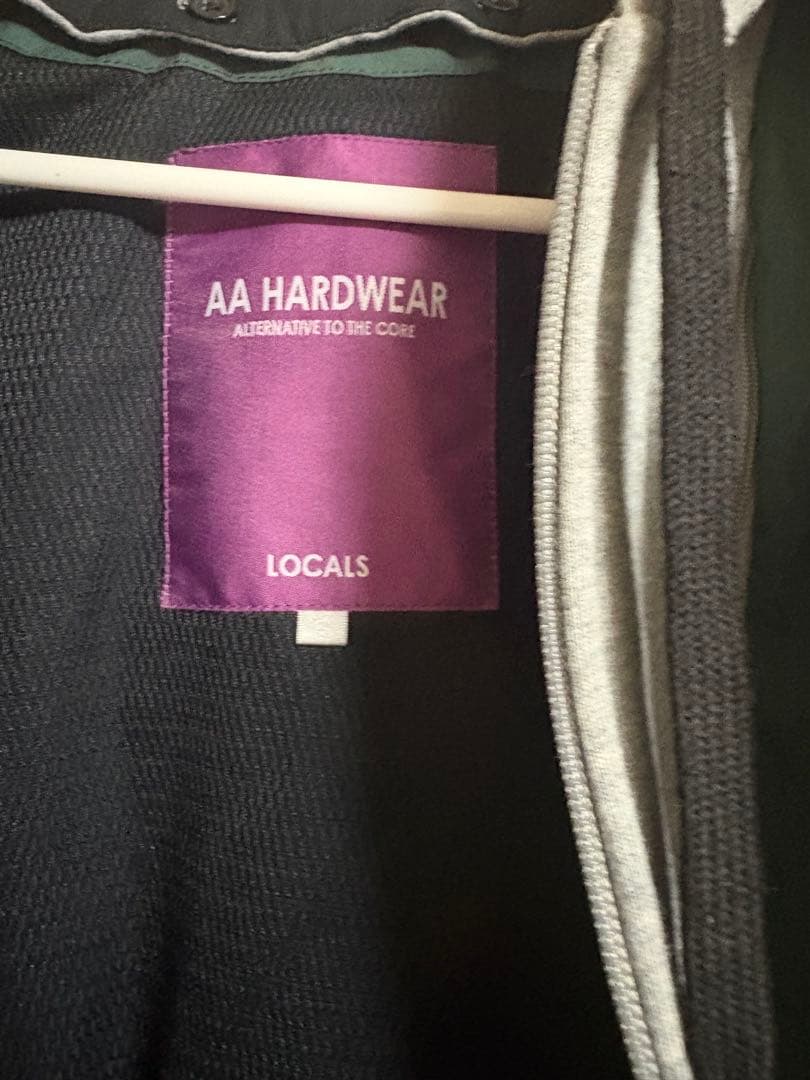 ダブルエーハードウェア上下セット　スノボウェア【美品】コーチジャケット