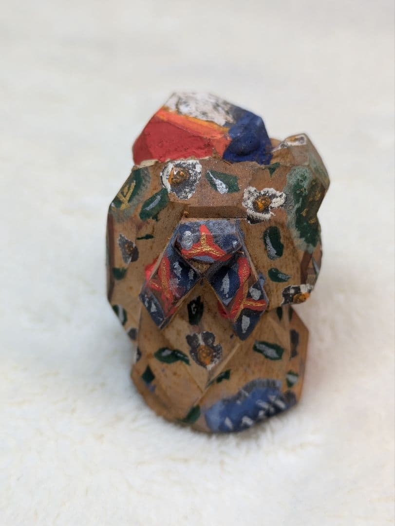 幻の逸品　宇治人形　茶ノ木人形　茶の木人形　根付　根付け　骨董　提げ物