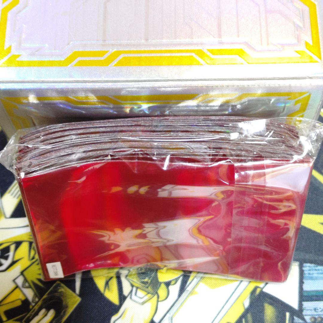 遊戯王 GX 遊城十代 初期 旧 オシリスレッド スリーブ 未開封