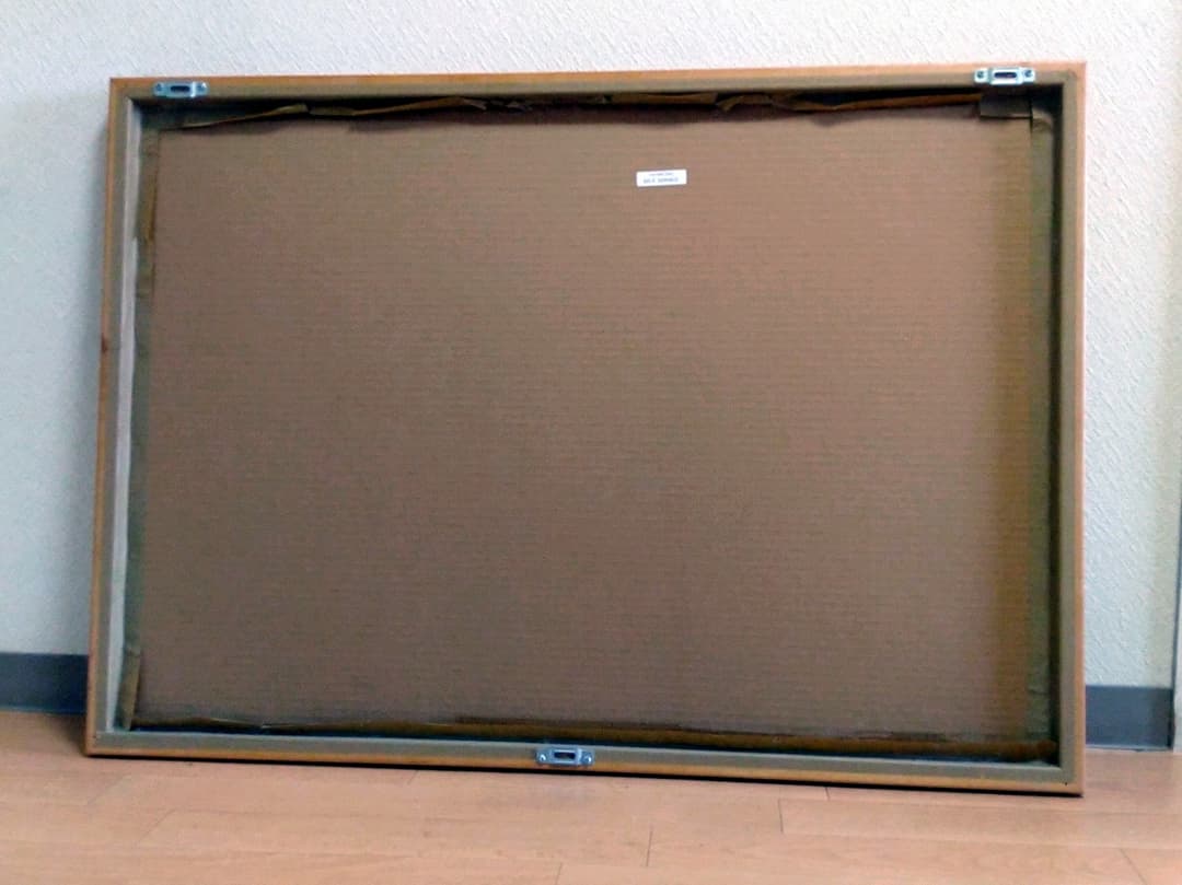 ディズニー系列ホテルで使用されていた額縁入ドナルドダックポスター【鑑定書付】