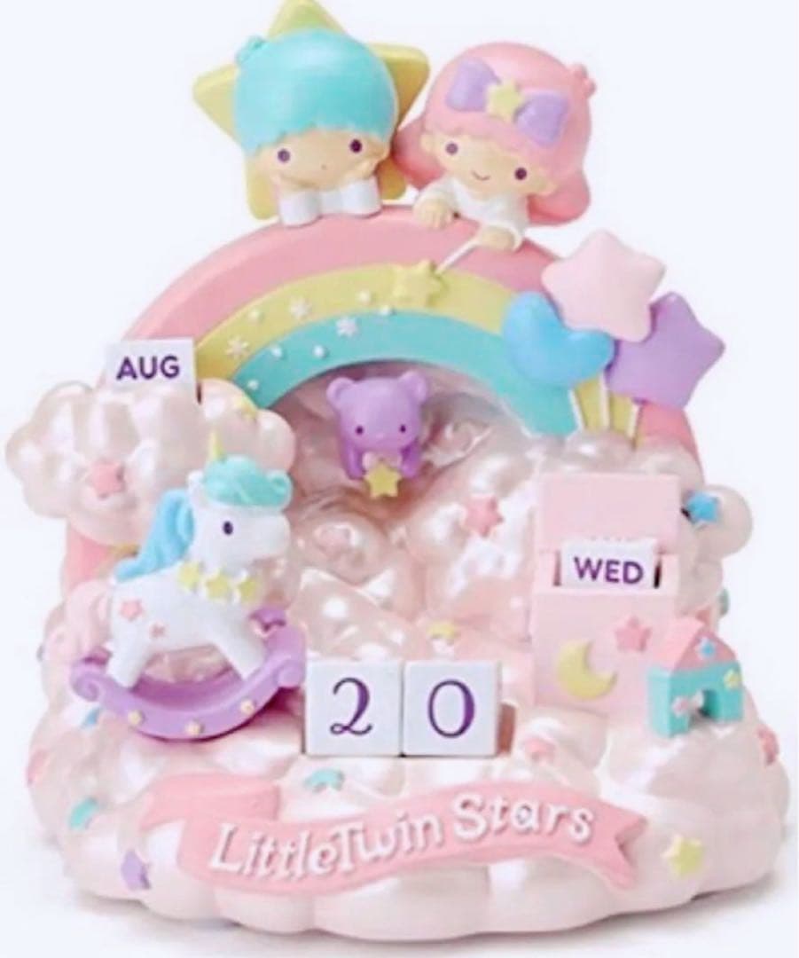 サンリオ sanrio 希少 リトルツインスターズ 卓上カレンダー