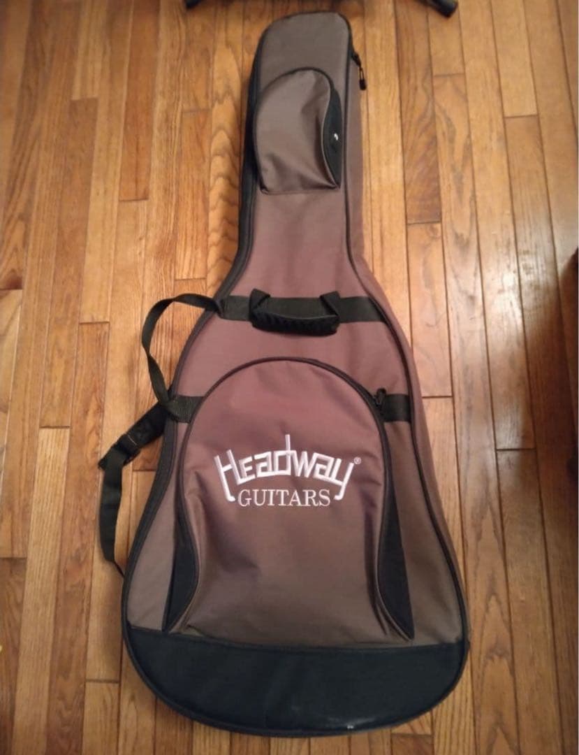 ヘッドウェイ　エレアコ　純正ギターケース付属！美品