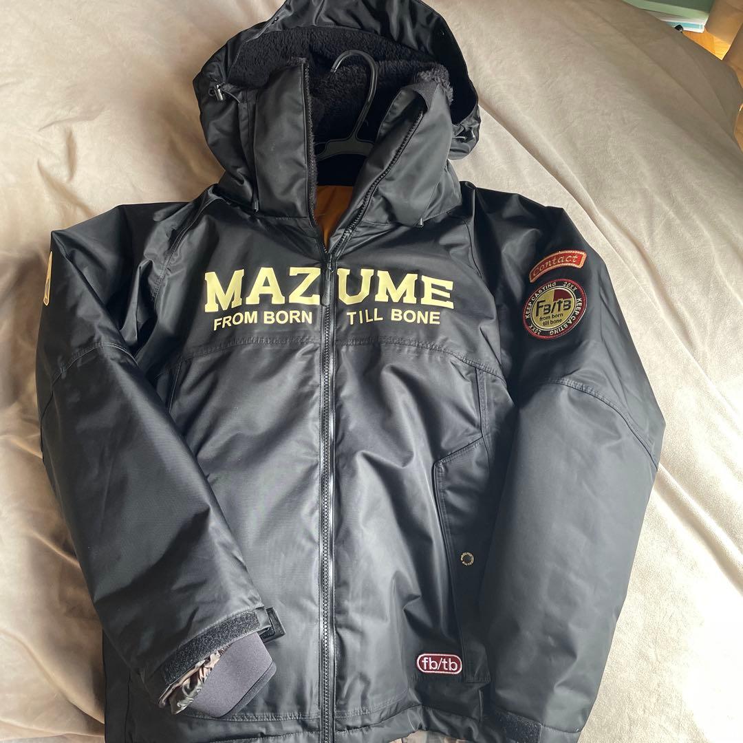 MAZUME フード付きジャケット ブラック