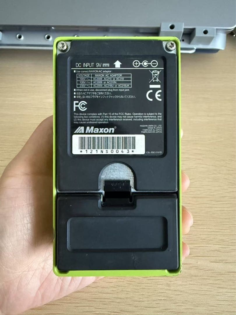 中古Maxon SD-9 Sonic Distortionディストーションペダル