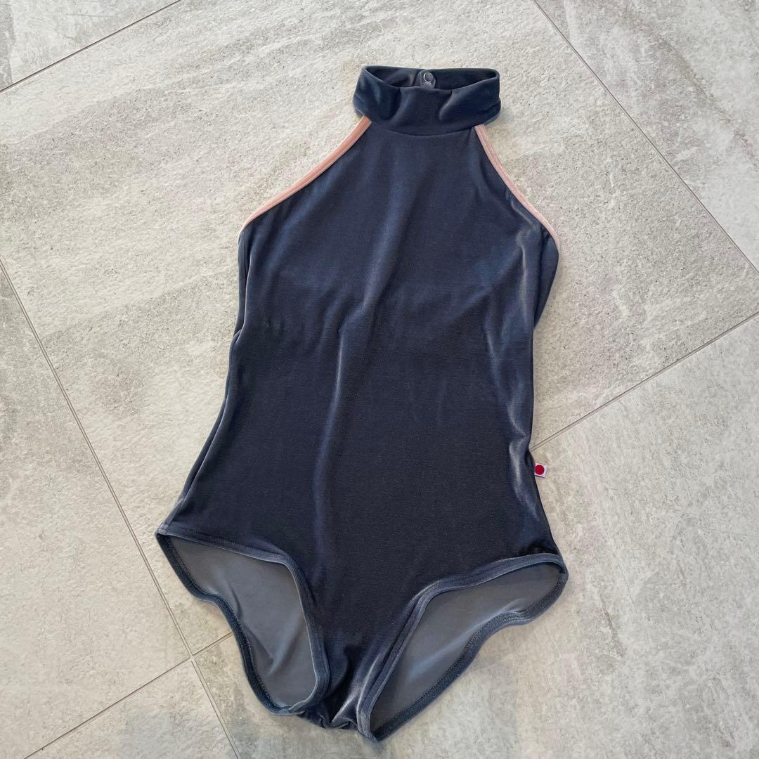 新品　未使用　YUMIKO レオタード ベロア　stina チャコット