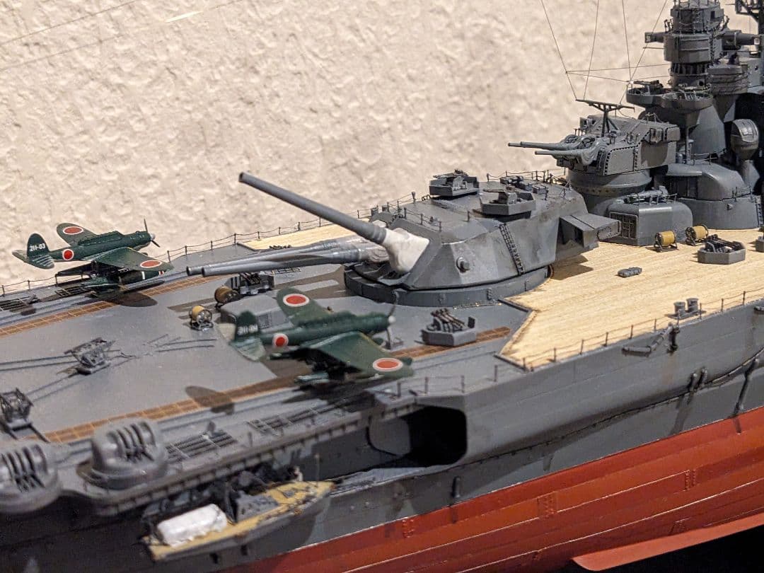 タミヤ　1/350戦艦大和premium 完成品