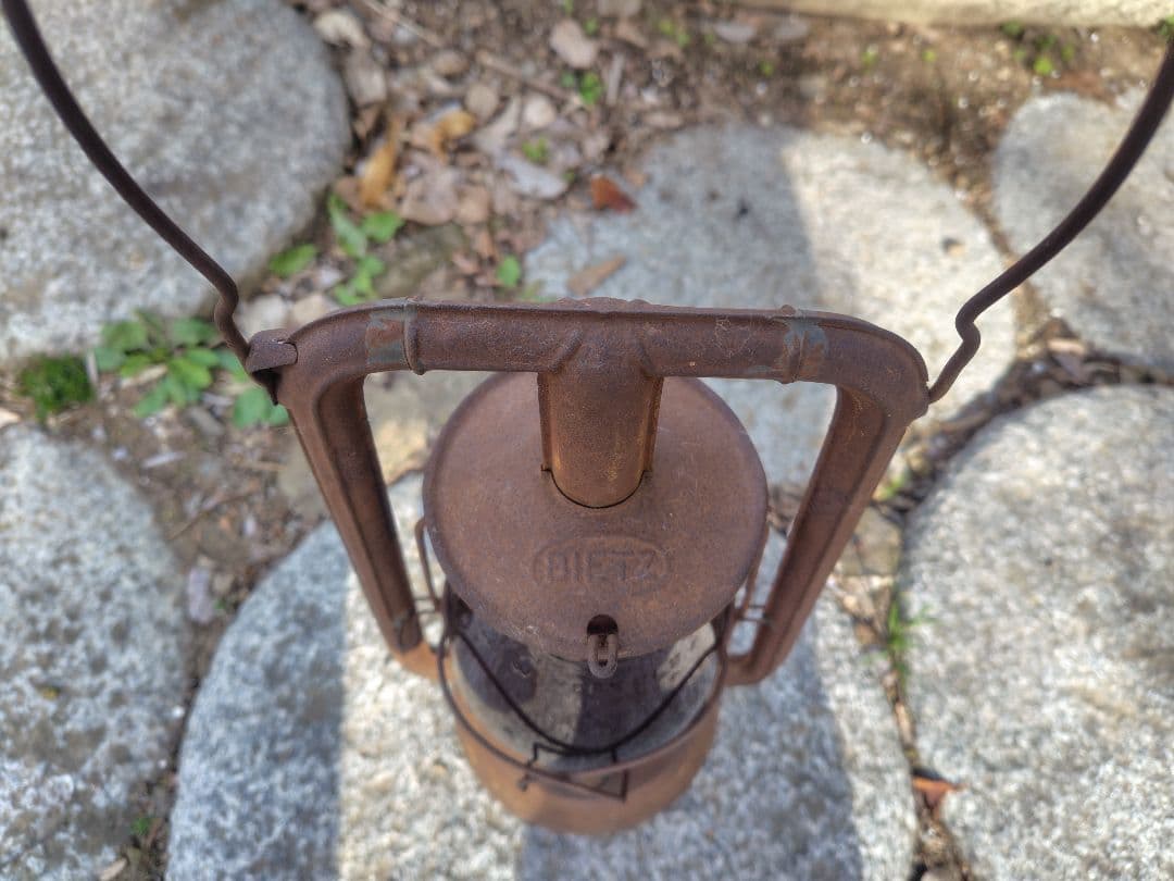 Dietz デイツランタン 赤グローブ アンティーク ヴィンテージランタン