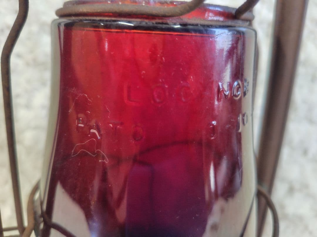 Dietz デイツランタン 赤グローブ アンティーク ヴィンテージランタン