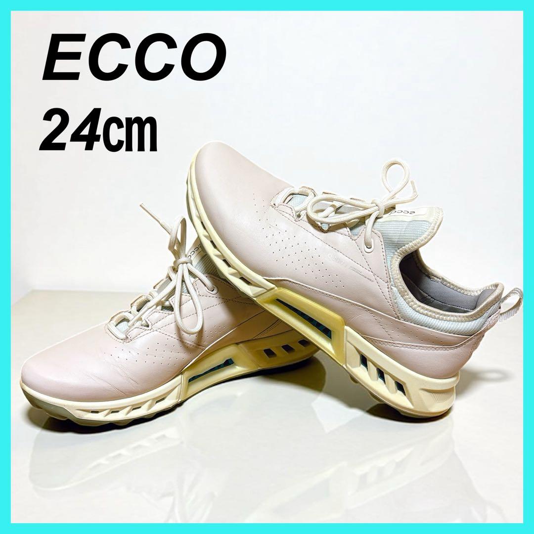 ECCO エコー BIOM C4 ゴルフシューズ 24㎝ ホワイト