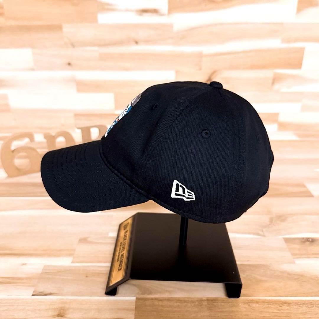 レア【ニューエラ×ドラえもん】限定コラボ ゴルフ キャップ マグネット搭載 黒