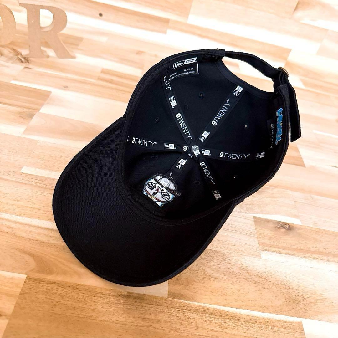 レア【ニューエラ×ドラえもん】限定コラボ ゴルフ キャップ マグネット搭載 黒