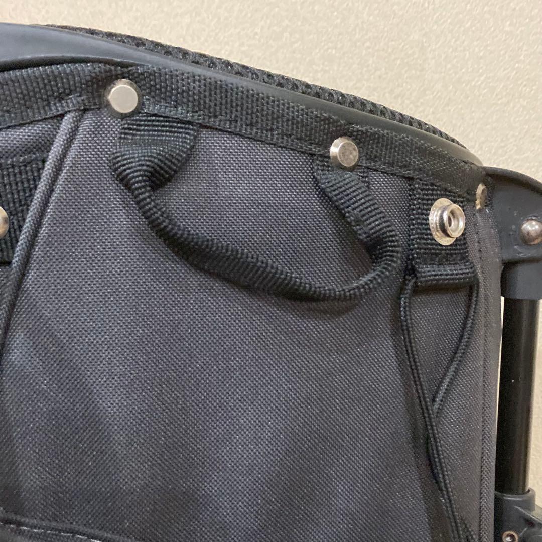 Wilson ゴルフキャディバッグ グレー　スタンド　キャディーバッグ　軽量