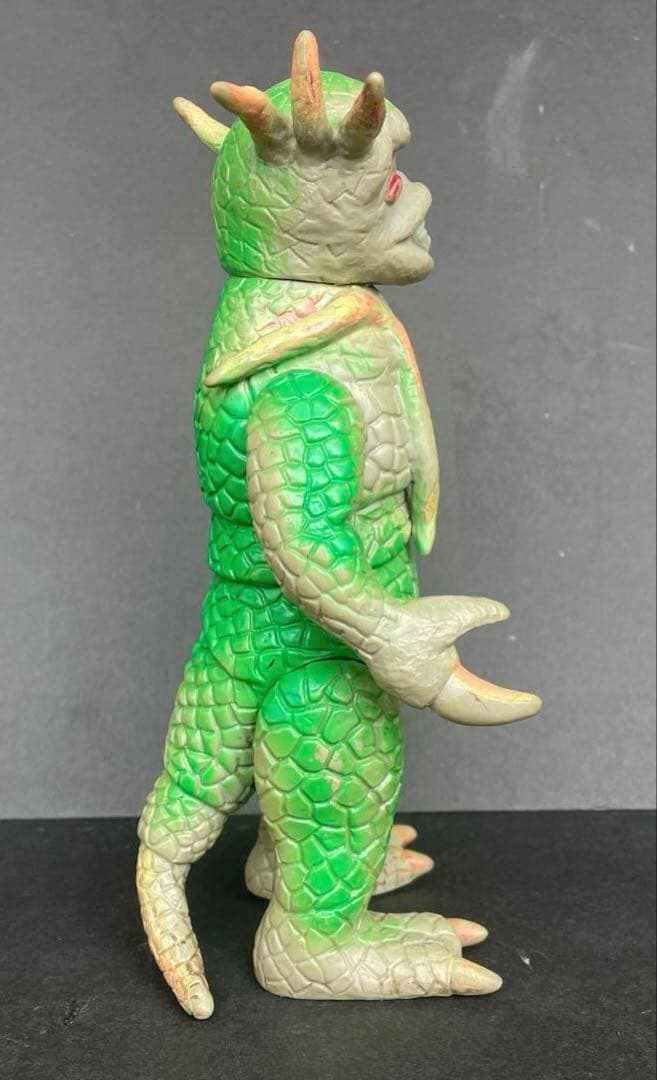 ミラーマン登場　宇宙怪獣　キングザイガー　ソフビ　公開当時品