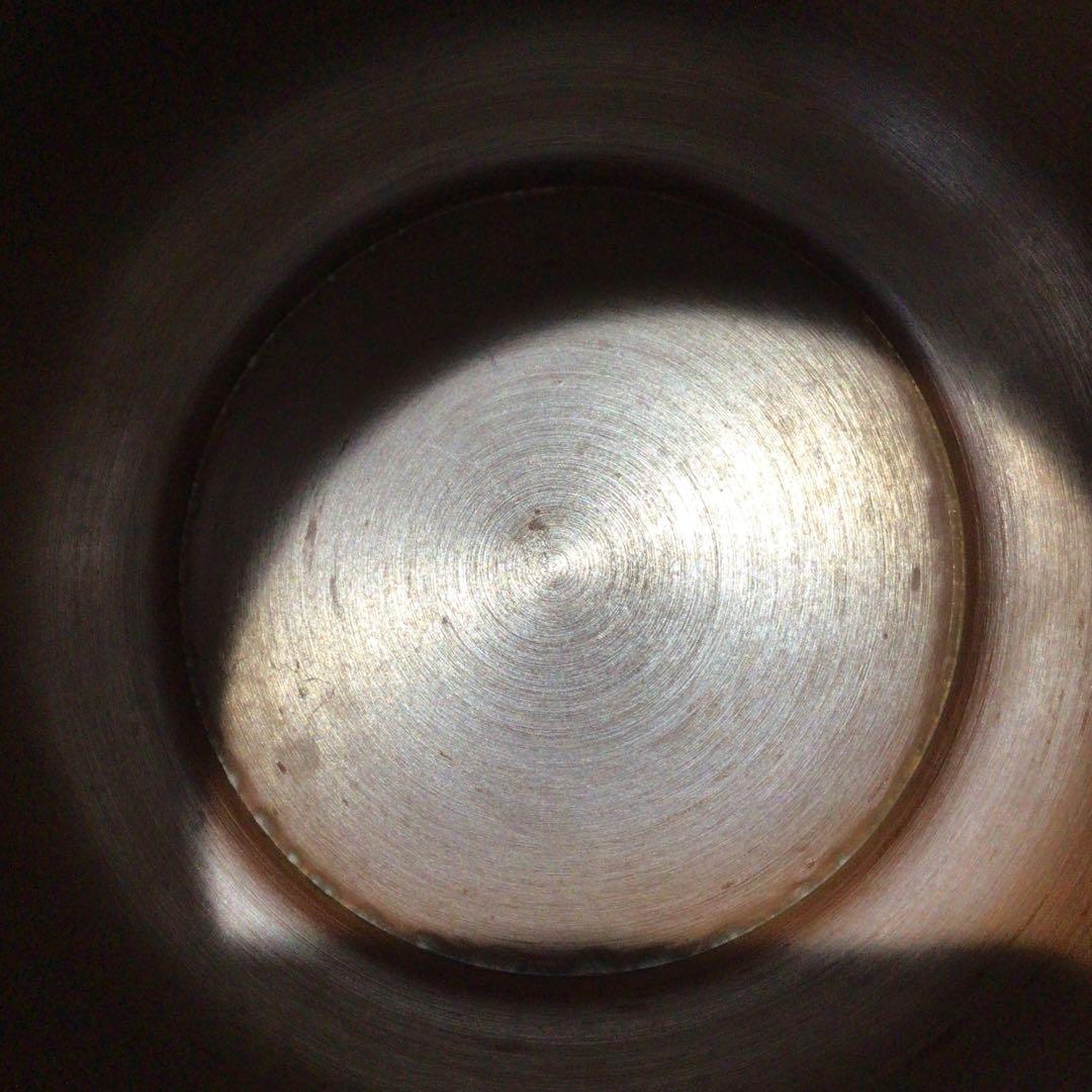 Ｐ５１　皆具　『金森紹栄造』『唐銅皆具』『水指　建水　蓋置　杓立』　共箱　茶道具