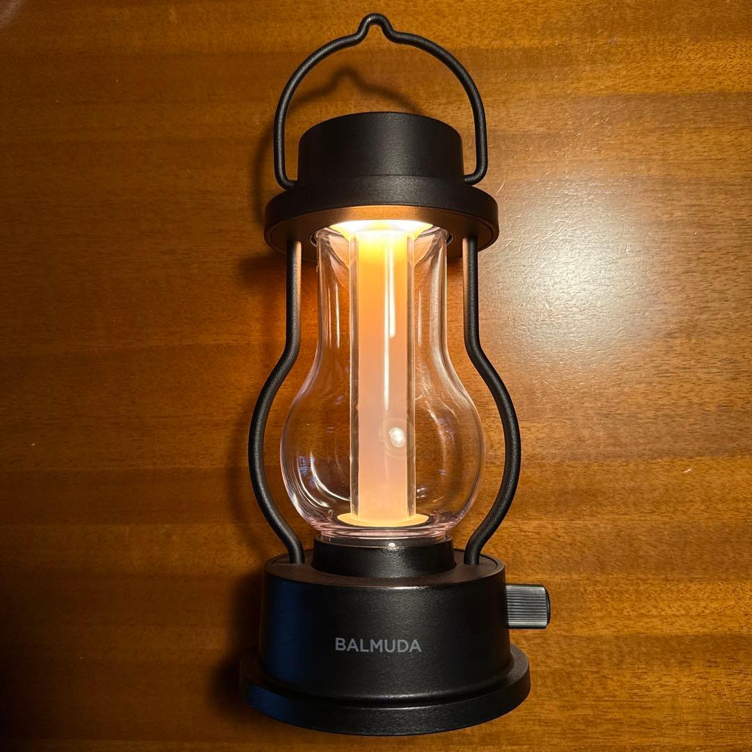 BALMUDA THE Lantern 調光機能付きランタン ブラック