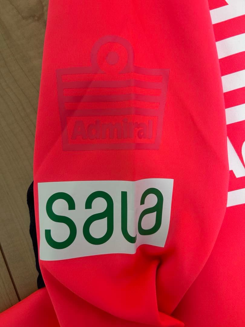 【新品未使用】admiral ジュビロ磐田　トレーニングウェア　M 支給品