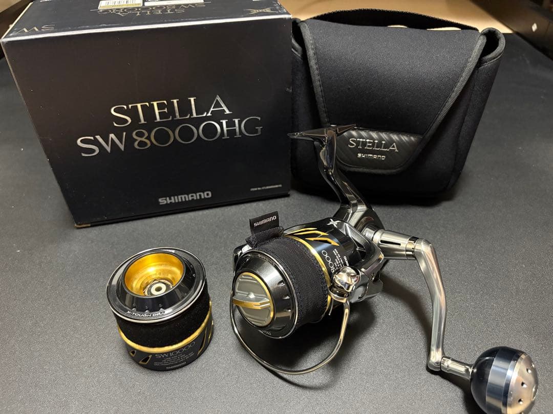SHIMANO ステラ　SW8000HG スプール　PEセット