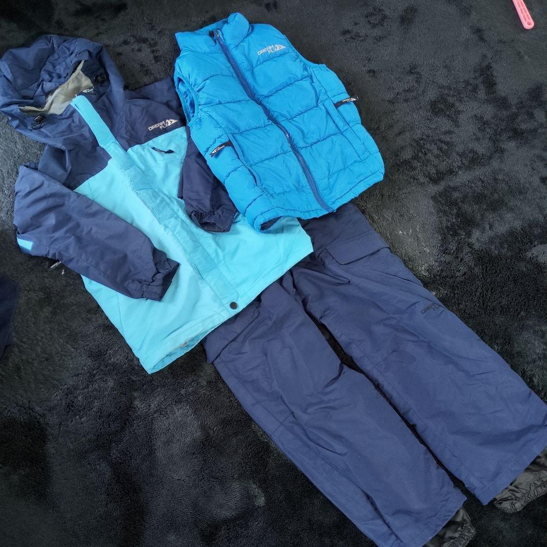 140cm‼️DREAM-FLY‼️スキーウェア3点セット