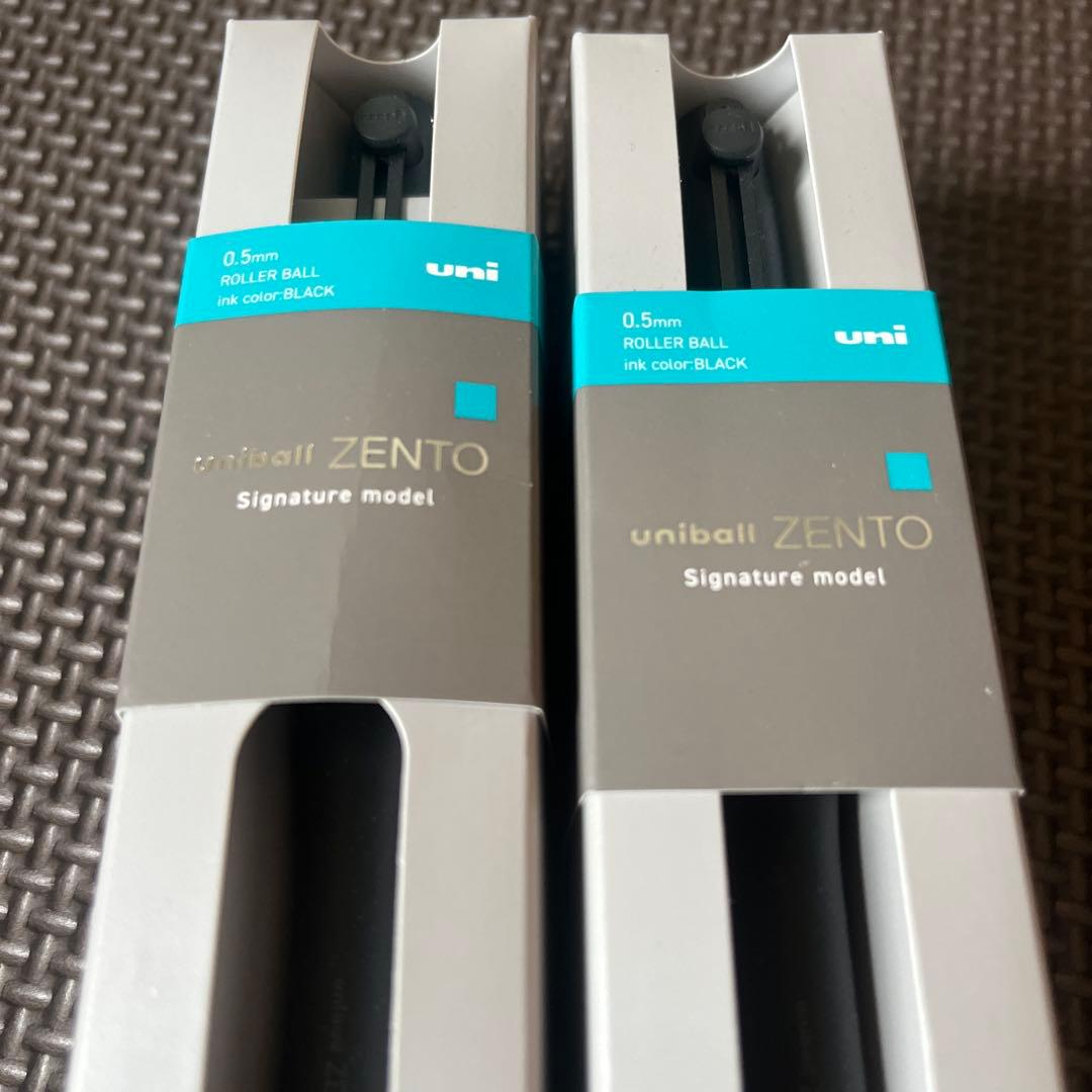 三菱鉛筆 uniball ZENTO ゼント シグニチャーモデル 2本