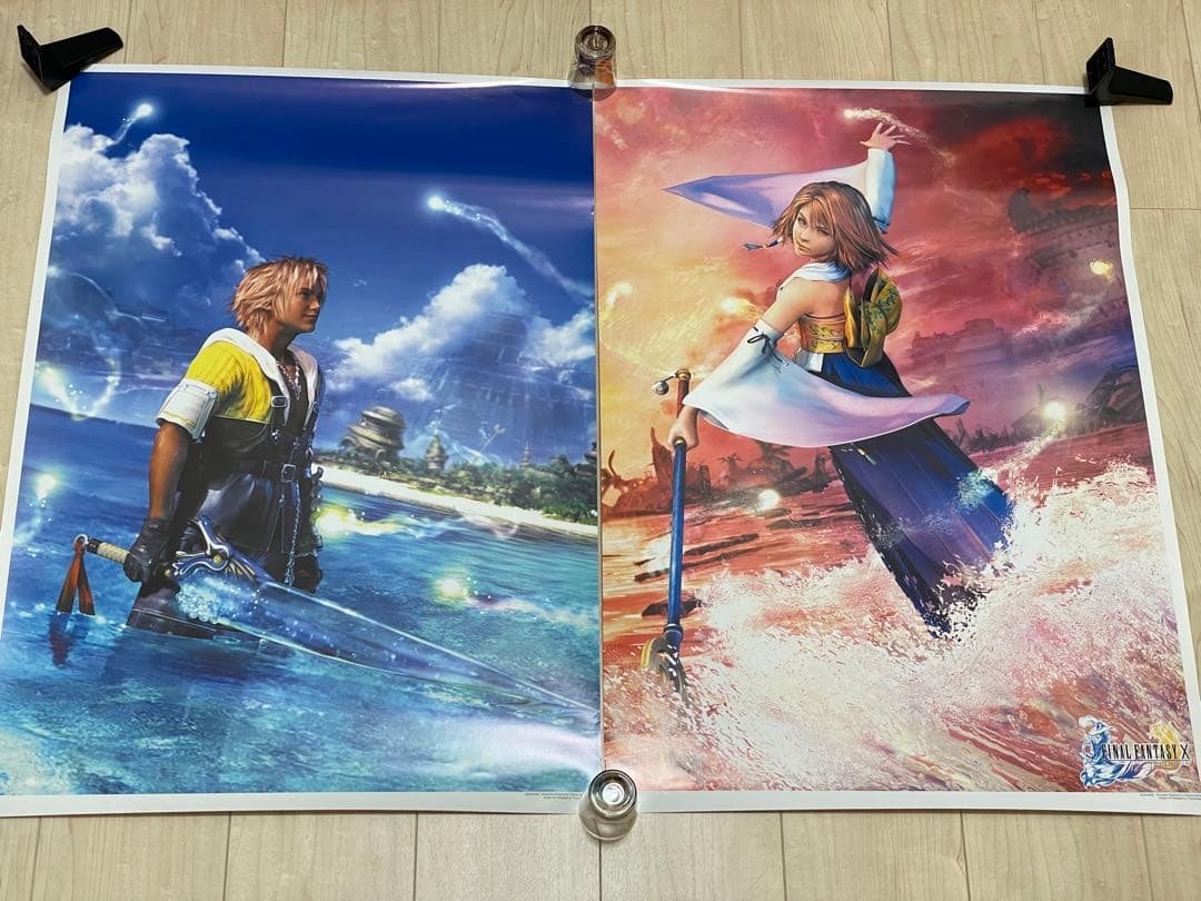 ファイナルファンタジーⅩ 10 ポスター2枚セット ティーダ ユウナ
