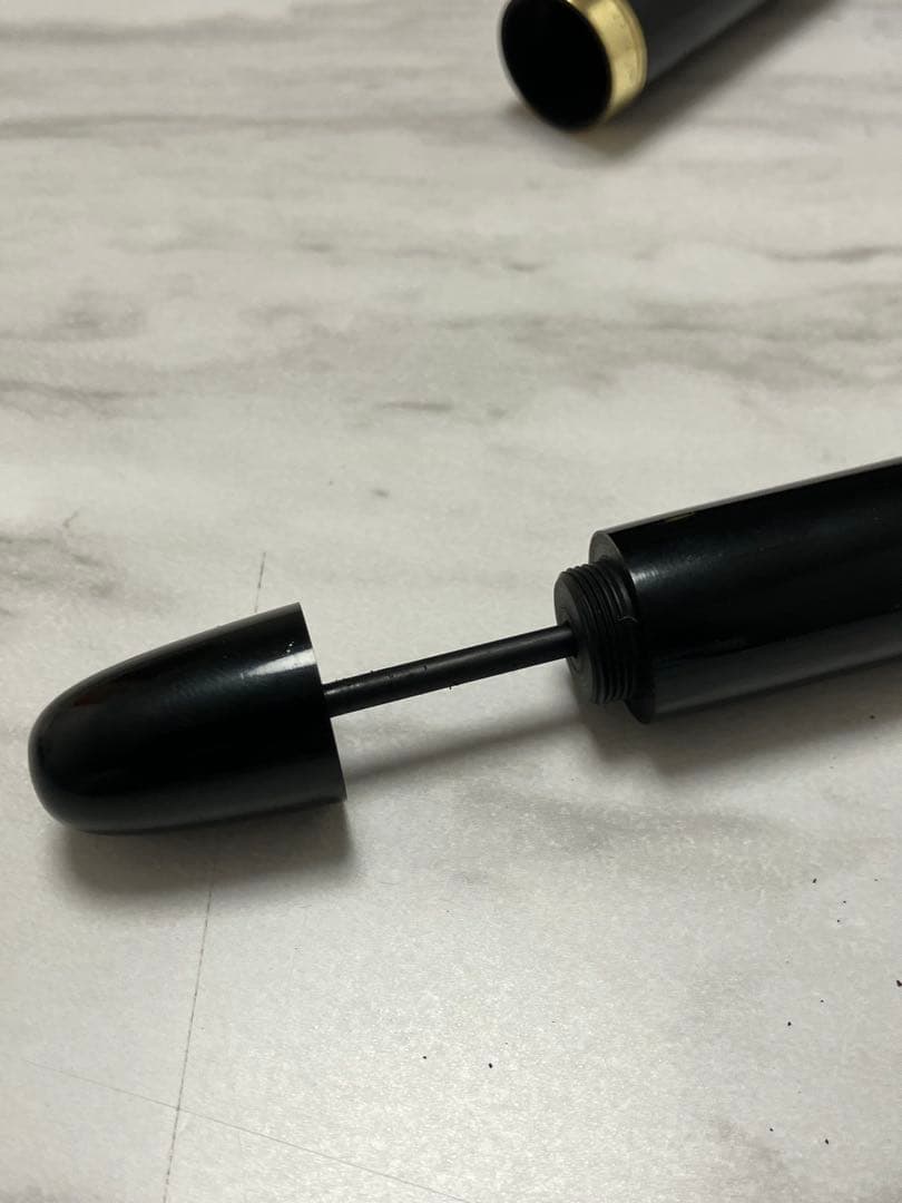 ジャンク★詳細不明★極太軸　万年筆　本体のみ