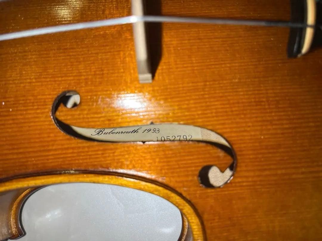 値下げしました　　レア【ＫＨ１７４】カールヘフナー４／４　バイオリン