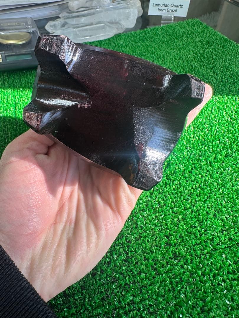 パイライト 原石 台座付き（約876g）