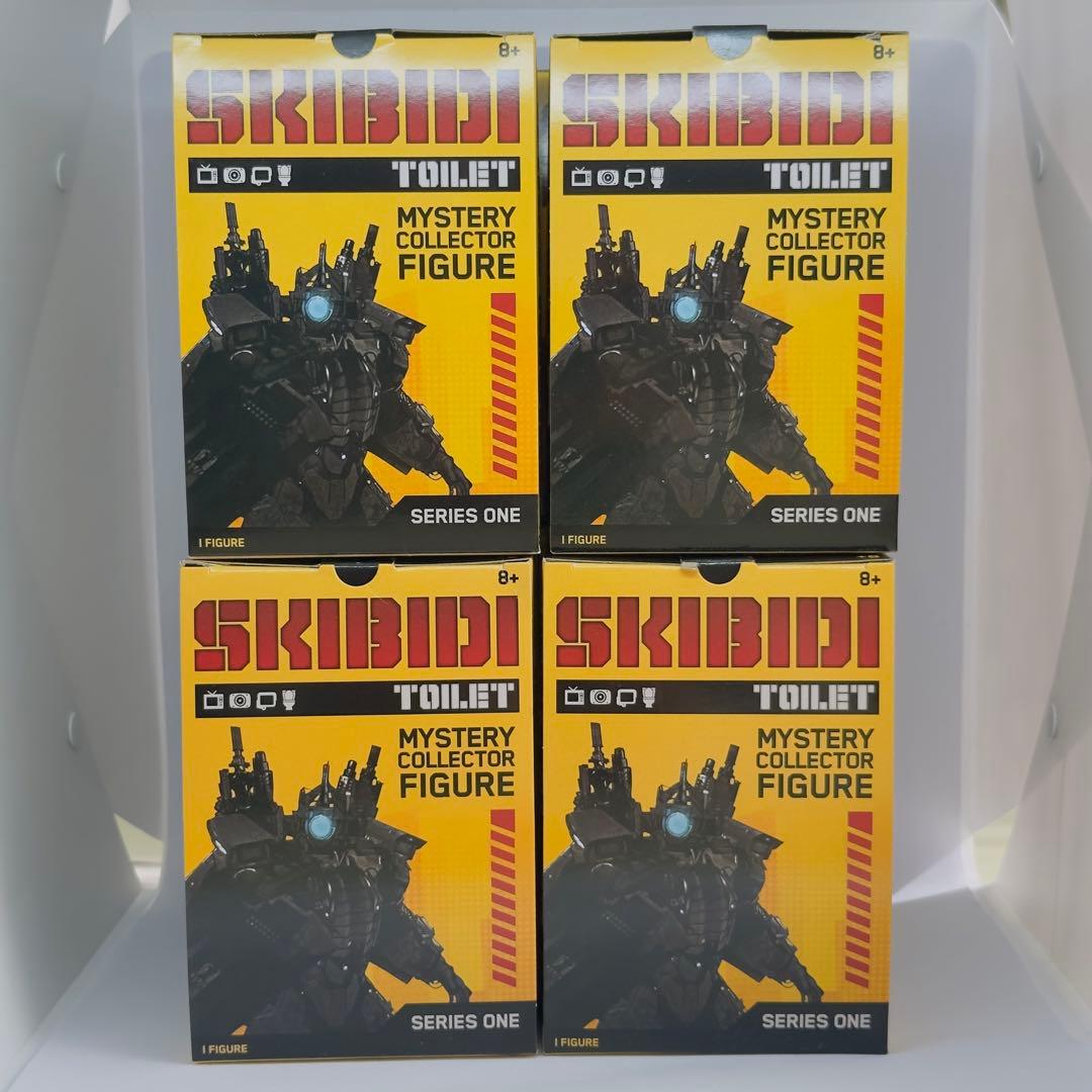 SKIBIDI TOILET ミステリーコレクターフィギュアフルセット8点
