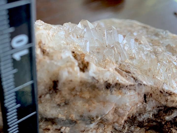 京都市西部産 水晶 クラスター 稀少 大きい