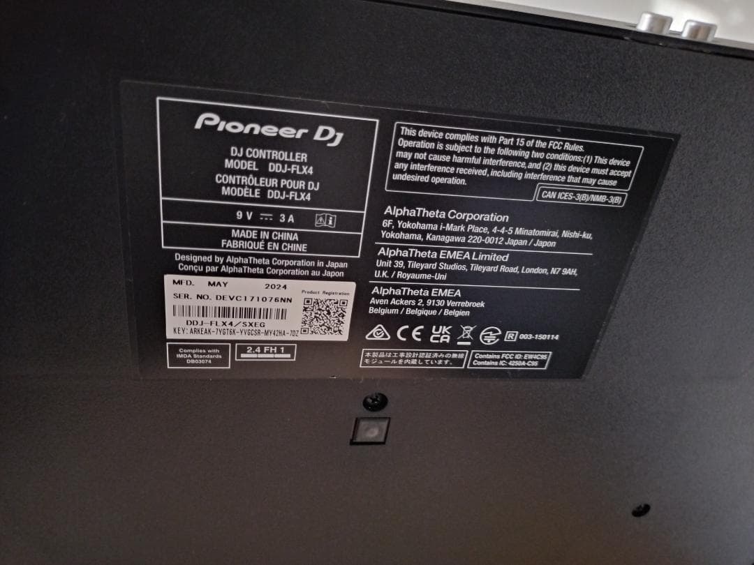 Pioneer DJ DDJ-FLX4 DJコントローラー＆スピーカーセット